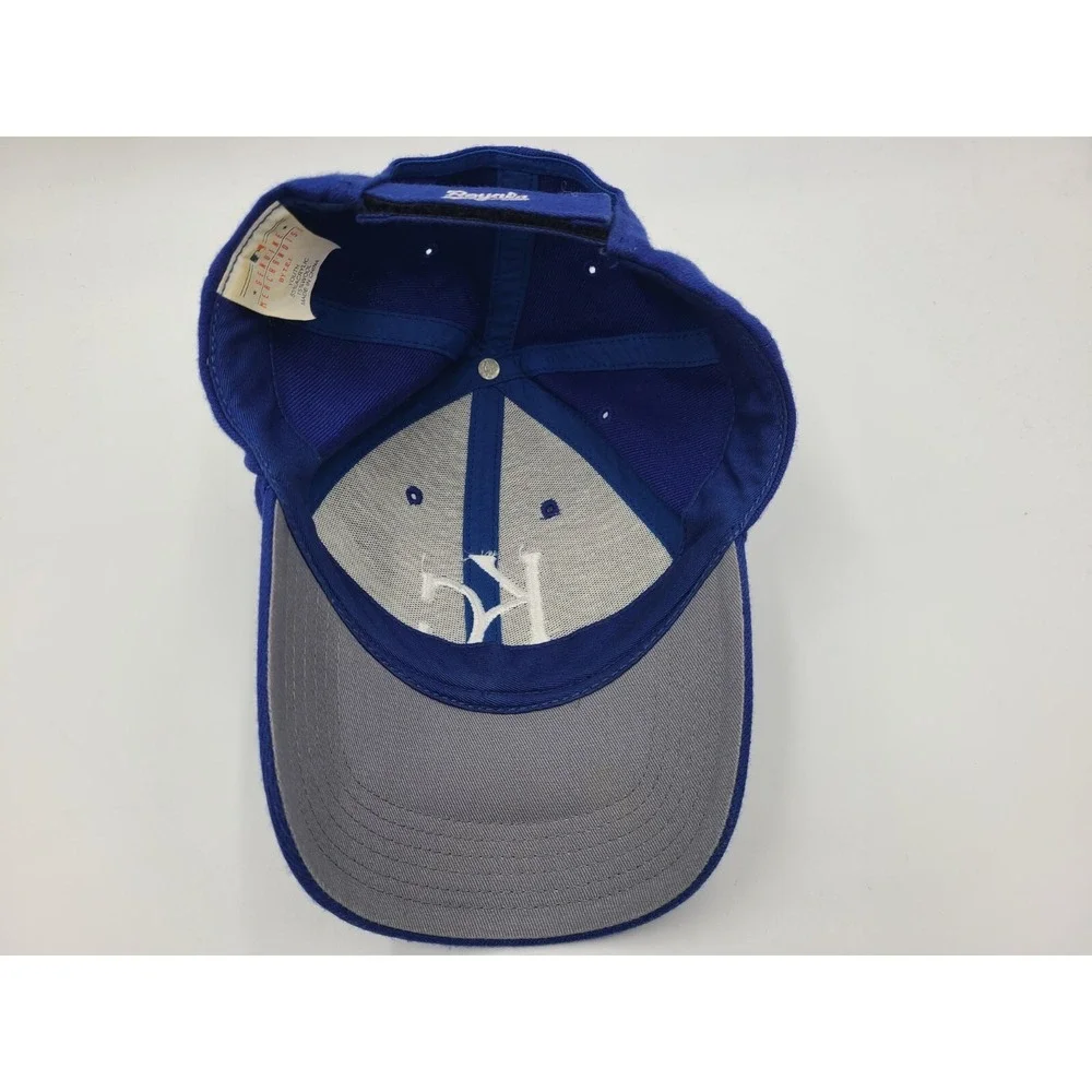 Youth Kansas City Royals TEI Adjustable Hat Cap Boy Girl MLB Baseball Blue White